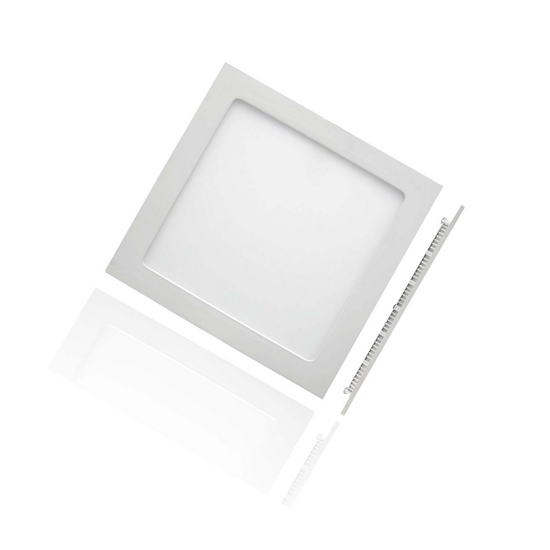 Focos Downlight Slim LED Ultrafino Cuadrado