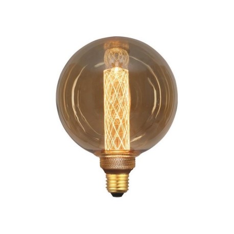 Bombilla LED Globo G125 3,5W Ε27 2000K Gold Glass Regulable Aimur