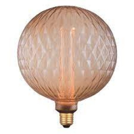 Bombilla LED G200 3,5W Ε27 2000K Oro Cristal Regulable Aimur