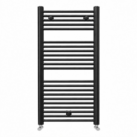OCEAN Toallero de Agua 1420x550 28 Tubos Negro Aquabit EVconfort