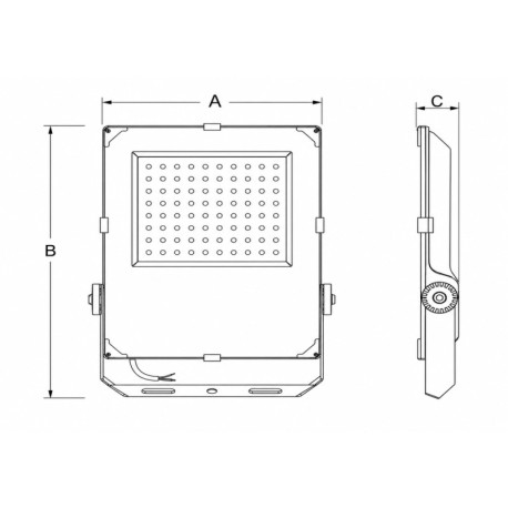 OSLO MULTI Proyector LED 200W 160W 120W Ilumax