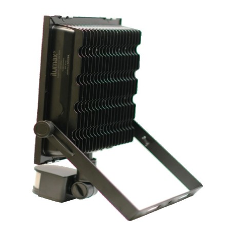 OSLO S Proyector LED 50W 5500 lm 6500K Negro con Sensor Ilumax