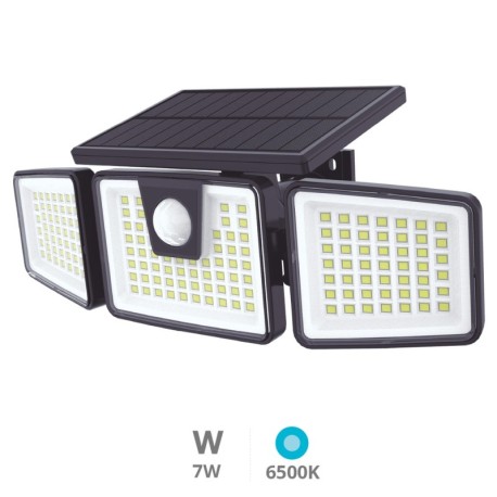Aplique solar LED Marlo c/ sensor de movimiento y crepuscular GSC
