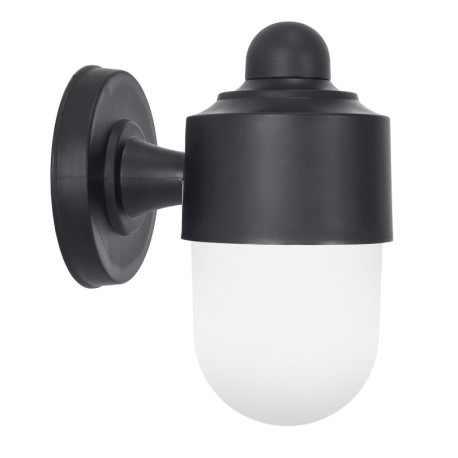 Aplique de exterior Alan Round E27 15w negro Forlight