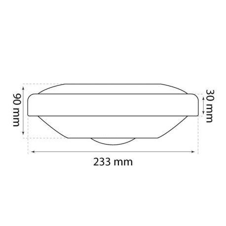 Luminaria vial Azor 40w On/Off y programable gris I-TEC