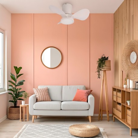 Ventilador de techo Nature blanco Mimotec