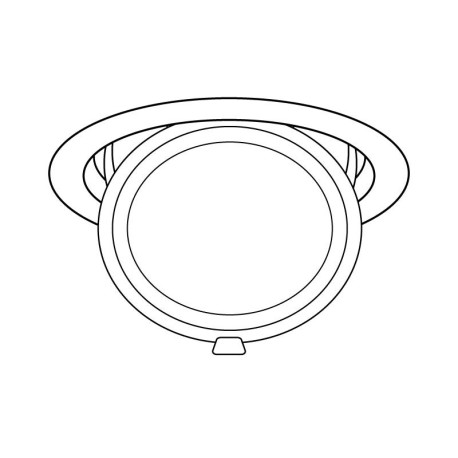 Downlight led Halide round empotrable 35w I-TEC