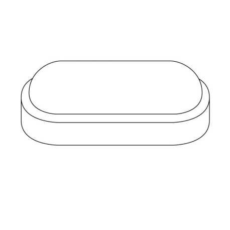 Downlight  plafón Trazo superficie oval 15w  I-TEC