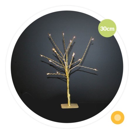 Árbol decorativo LED Cumia 30cm 2xAAA GSC