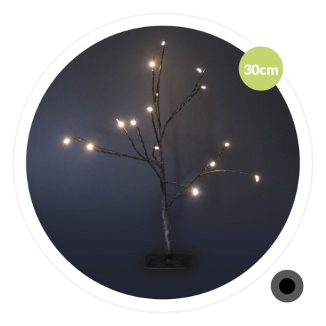 Árbol decorativo LED Cumia 30cm 2xAAA GSC
