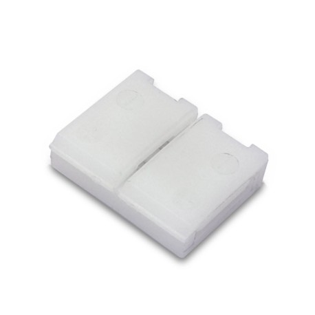 Conector simple monocolor 2 pin tiras led 8mm I-TEC