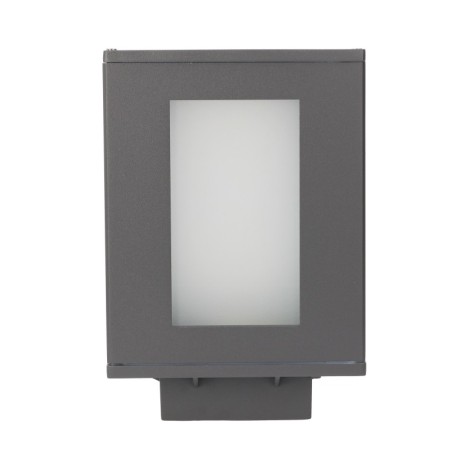 Baliza Alfil gris urbano 15w E27 Forlight