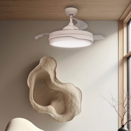 Ventilador techo Lentini CCT blanco GSC
