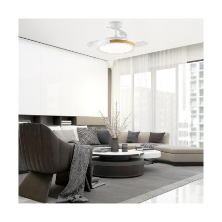 Ventilador de techo LED Movic 72w CCT CristalRecord