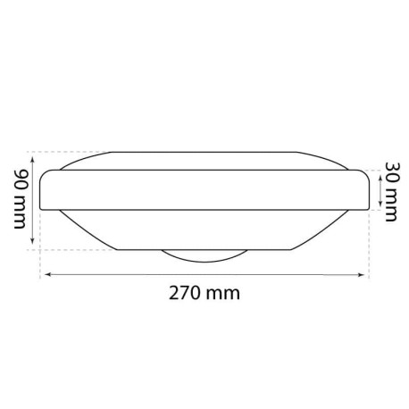 Luminaria vial Azor 80w On-Off y programable gris I-TEC