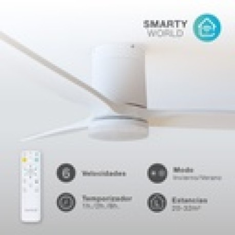 Ventilador de techo smart Kasama blanco luz CCT GSC