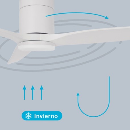 Ventilador de techo smart Kasama blanco luz CCT GSC