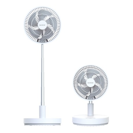 Ventilador pie portátil Ankro plegable blanco GSC