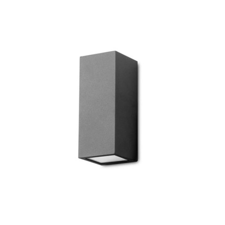 Aplique de exterior Cube Big E27 30w negro Forlight