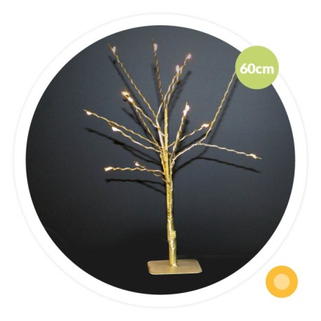Árbol decorativo LED Cumia 60cm 3xAAA GSC