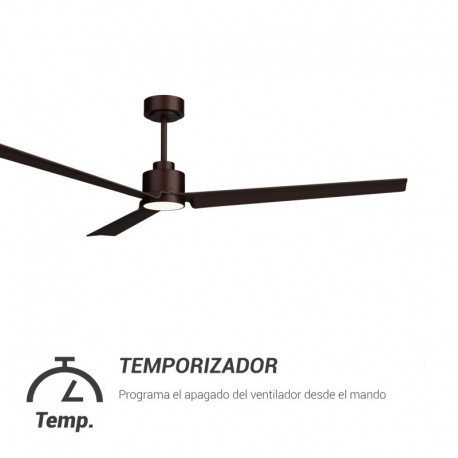 Ventilador de techo Anne XL con luz Sulion