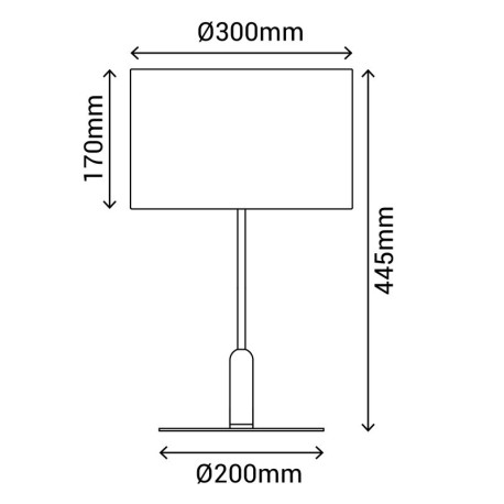 Lámpara de sobremesa Basic Stylo Sulion