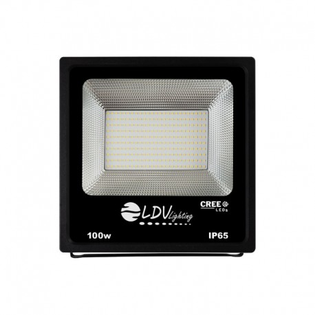 Proyector Amaltea 100w CREE LED IP65 Negro LDVlighting