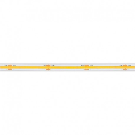 Tira led COB 24v 320D 10w IP67 8mm 5 mts LDVlighting