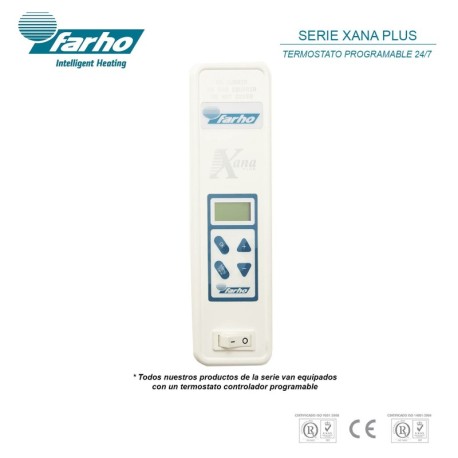 Emisor térmico de bajo consumo Xana Plus 15 elementos Farho