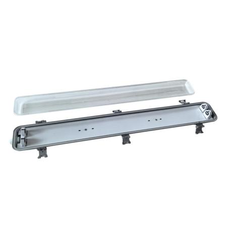 SIKA N Pantalla Estanca 1x36 120 cm Gris Ilumax