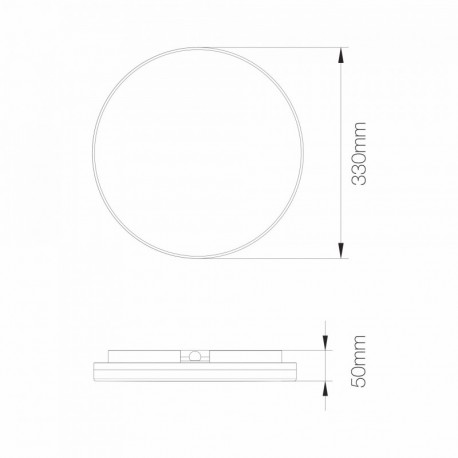 Foco Downlight LED Superficie Redondo KORA Beneito Faure