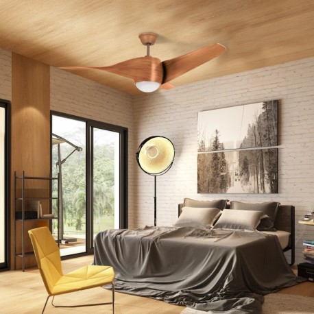 Ventilador de techo Fanton madera Mimotec