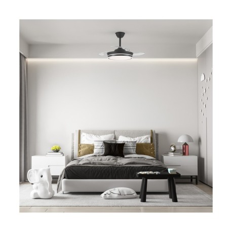 Ventilador de techo Supereco Mini 39w CCT CristalRecord