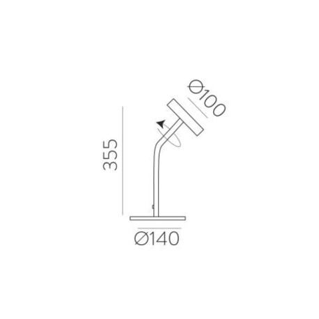Lámpara de sobremesa Corvus de ACB Iluminación