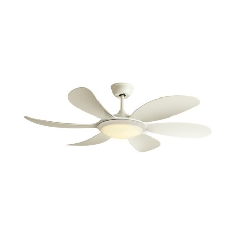 Ventilador de techo Tanik blanco 24w CCT CristalRecord