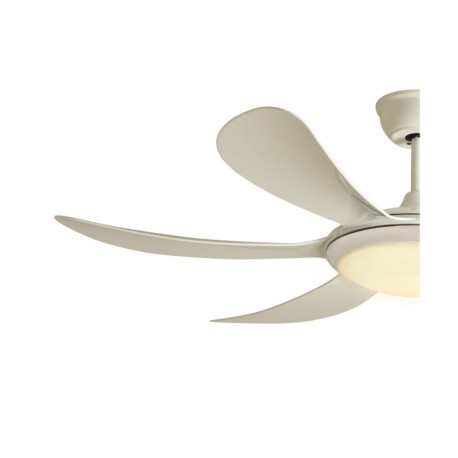 Ventilador de techo Tanik blanco 24w CCT CristalRecord