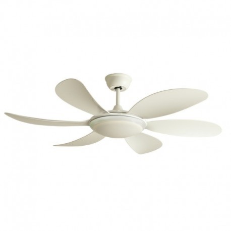 Ventilador de techo Tanik blanco 24w CCT CristalRecord