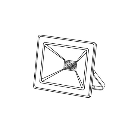 Proyector LED Eco negro 20W I-TEC