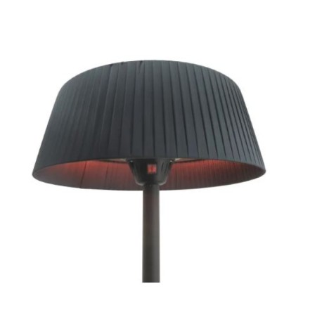 Calefactor eléctrico Sirmione con pedestal negro Britec