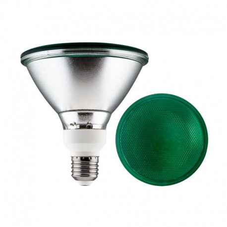 Bombilla LED PAR-38 11w E27 120º Verde  LDVlighting