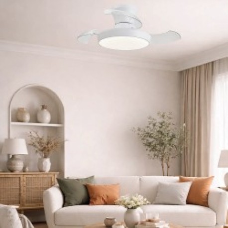 Ventilador de techo Creta CCT blanco CRisralRecord