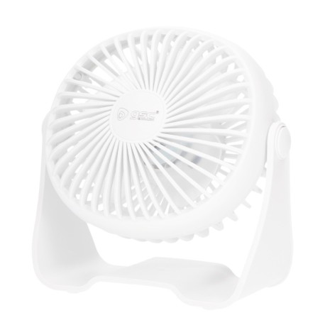 Mini ventilador de sobremesa Alua USB Blanco GSC