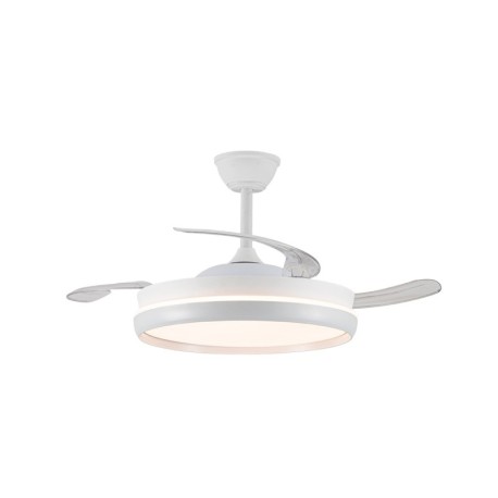 Ventilador de techo Charly Evo 72w CCT Smart blanco CristalRecord