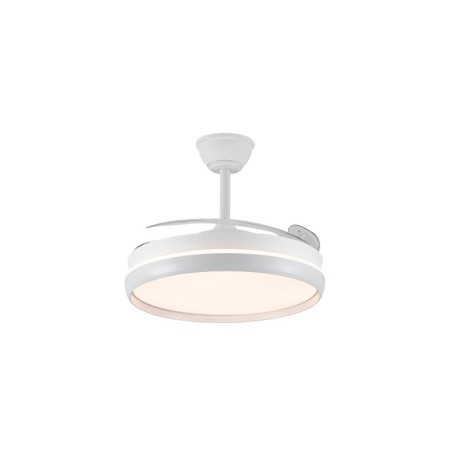 Ventilador de techo Charly Evo 72w CCT Smart blanco CristalRecord
