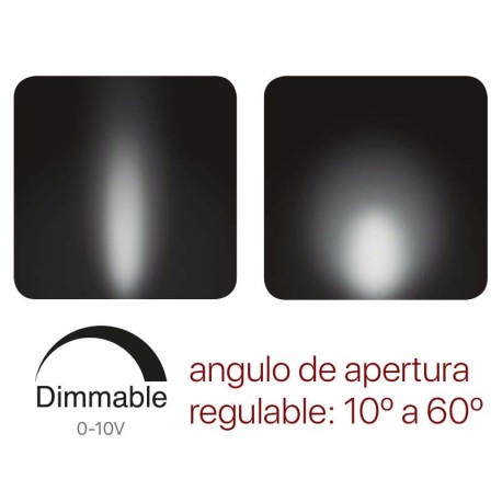 Foco proyector LED Track.24 regulable I-TEC