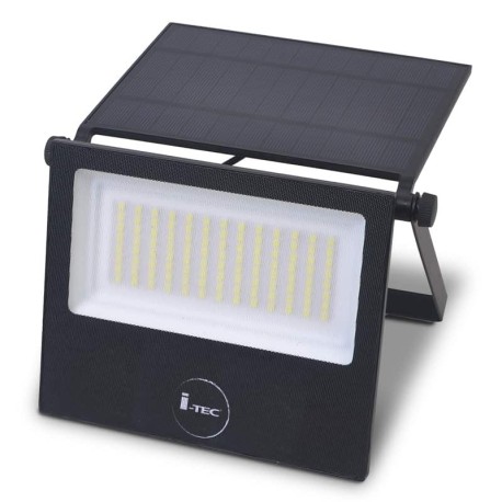 Proyector LED solar Logan negro I-TEC