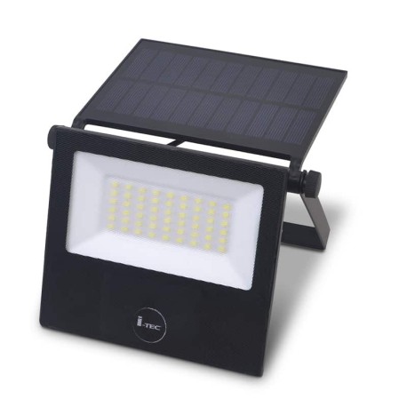 Proyector LED solar Logan negro I-TEC