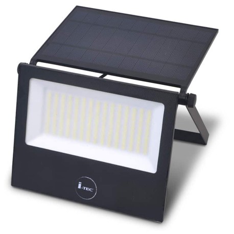 Proyector LED solar Logan negro I-TEC