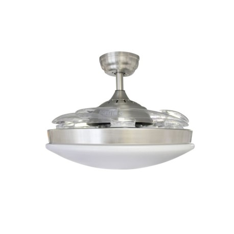 Ventilador de techo DC María LED-CCT y Altavoz oculto CristalRecord