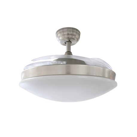 Ventilador de techo DC María LED-CCT y Altavoz oculto CristalRecord